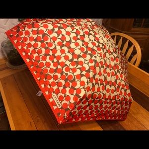 Coach Sig Dot Mini Umbrella
